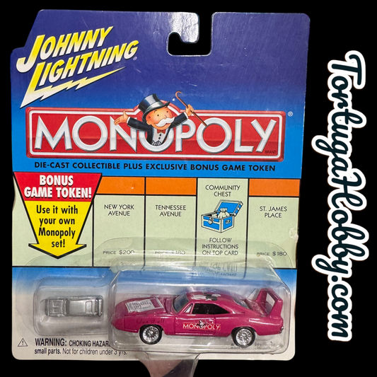 1991 - Johnny Lightning - Monopoly - St. Charles Place 1969 Daytona w/Game Piece