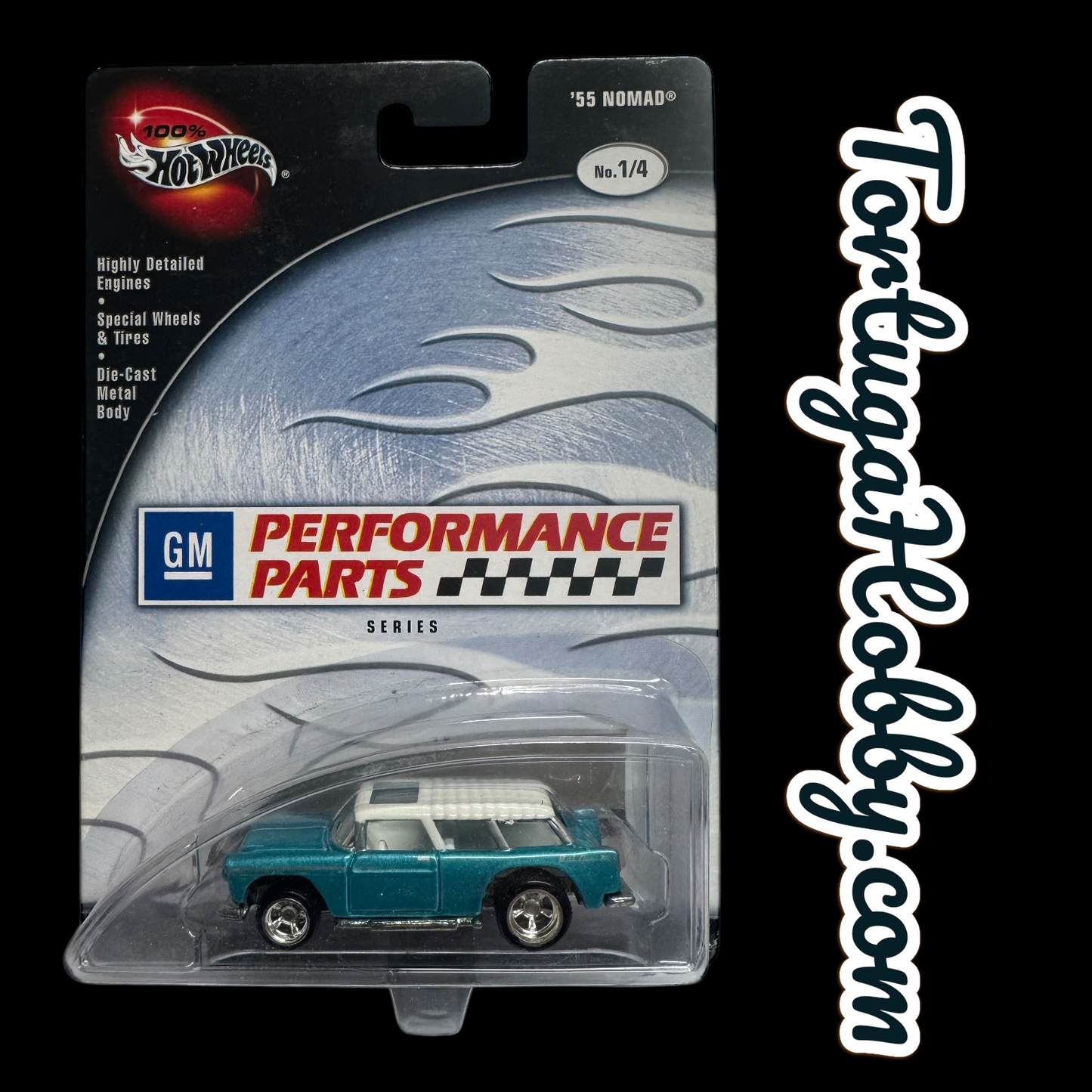 2002 - Hot Wheels - GM Performance - ‘55  Nomad In Teal