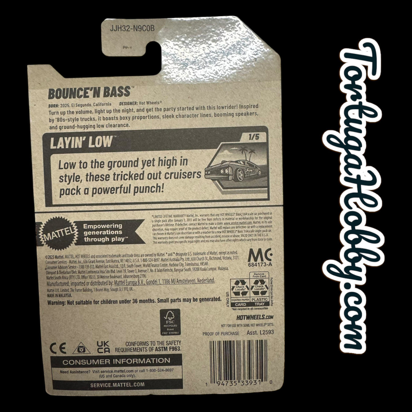 2026 - Hot Wheels - Mainline - Bouncin Bass