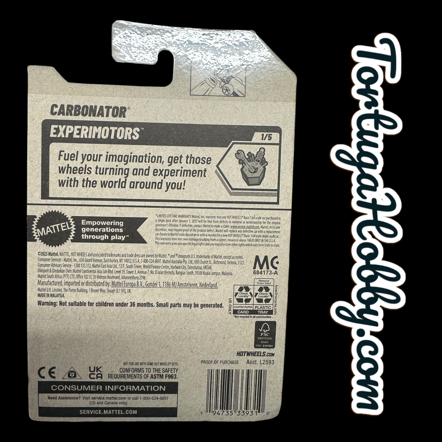 2026 - Hot Wheels - Mainline - Carbonater 2026 Happy New Year Tribute