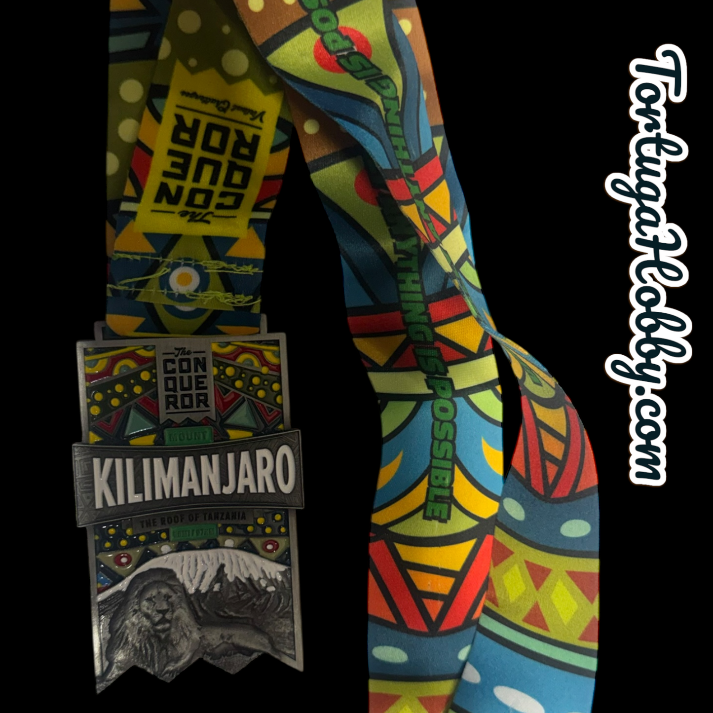 The Conqueror- Kilimanjaro - High Quality Finishers Medal