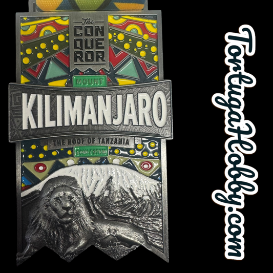 The Conqueror- Kilimanjaro - High Quality Finishers Medal