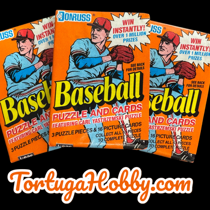 1990 Donruss Baseball Card Packs (Orange) - 5 Packs
