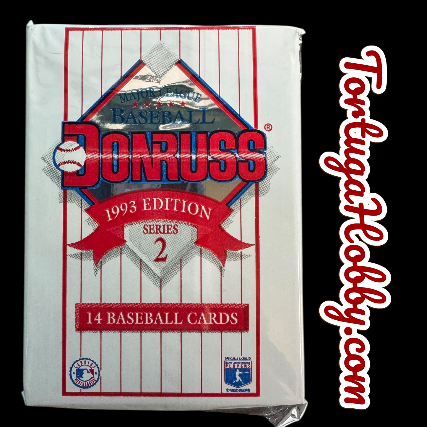 1993 Donruss Baseball Card Packs Series 2 - 5 Packs