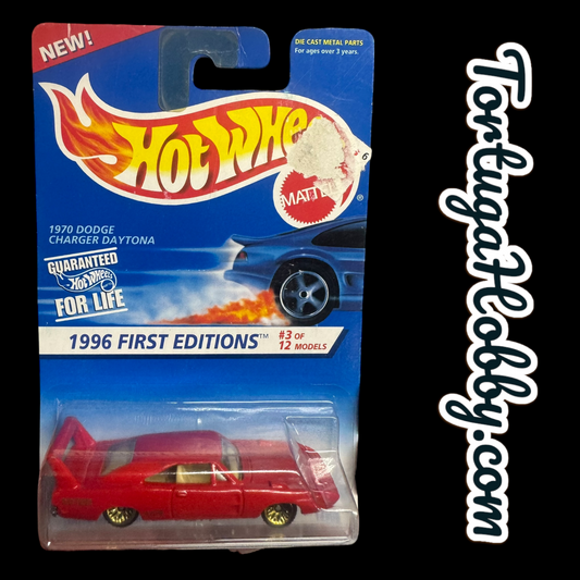 1996 - Hot Wheels - Mainline - First Editions - 1970 Dodge Charger Daytona