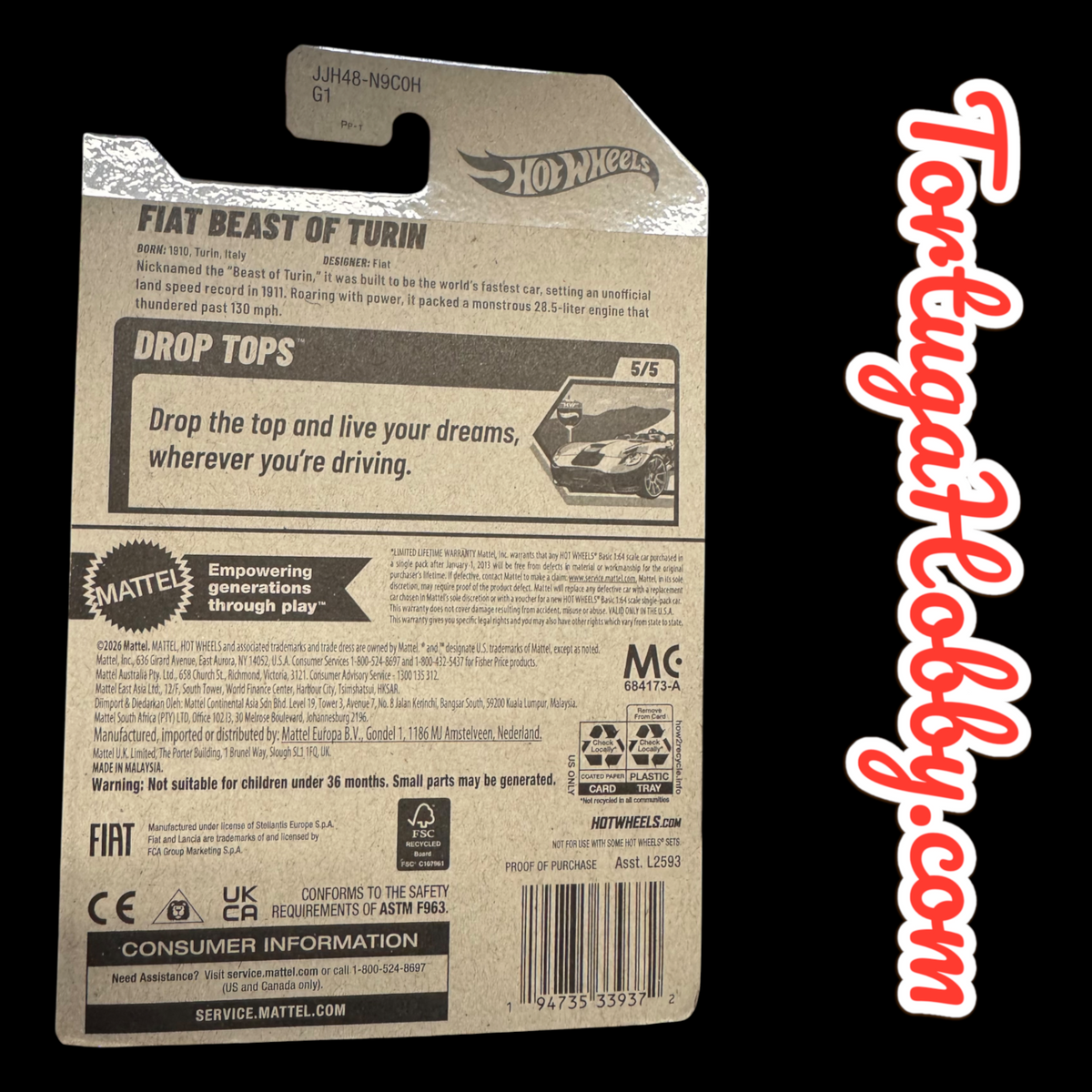 2026 - Hot Wheels - Mainline - Fiat Beast Of Turin