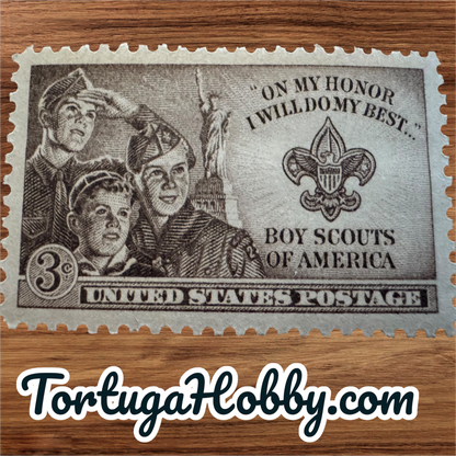 1950 - Boy Scouts Of America Commemorative - Includes 3 Stamps