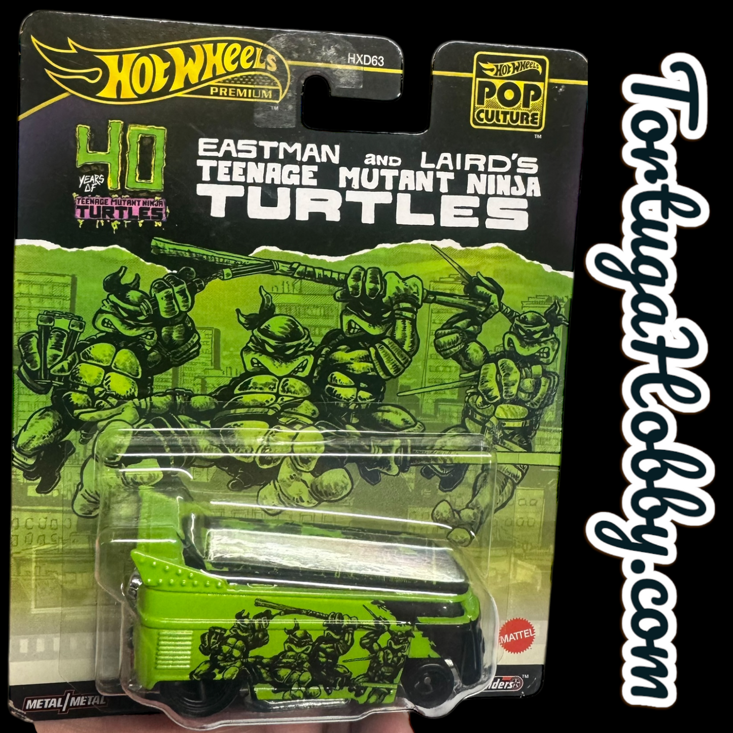 2023 - Hot Wheels - Premium Pop Culture - Teenage Mutant Ninja Turtles - VW Bus