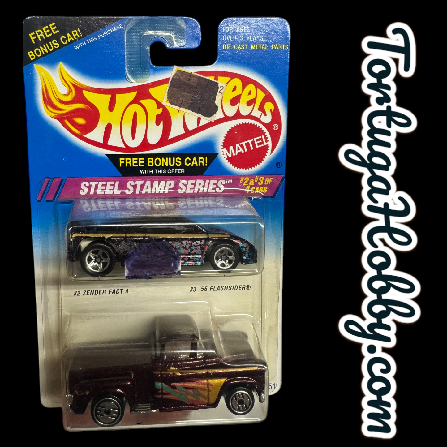 1994 - Hot Wheels 2-Car Set - 56’ Flashsider & Zender Fact 4