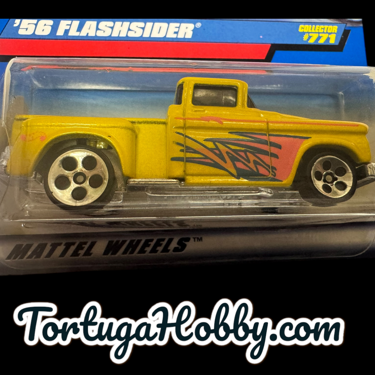 1997 - Hot Wheels Mainline - 56’ Flashsider - Yellow