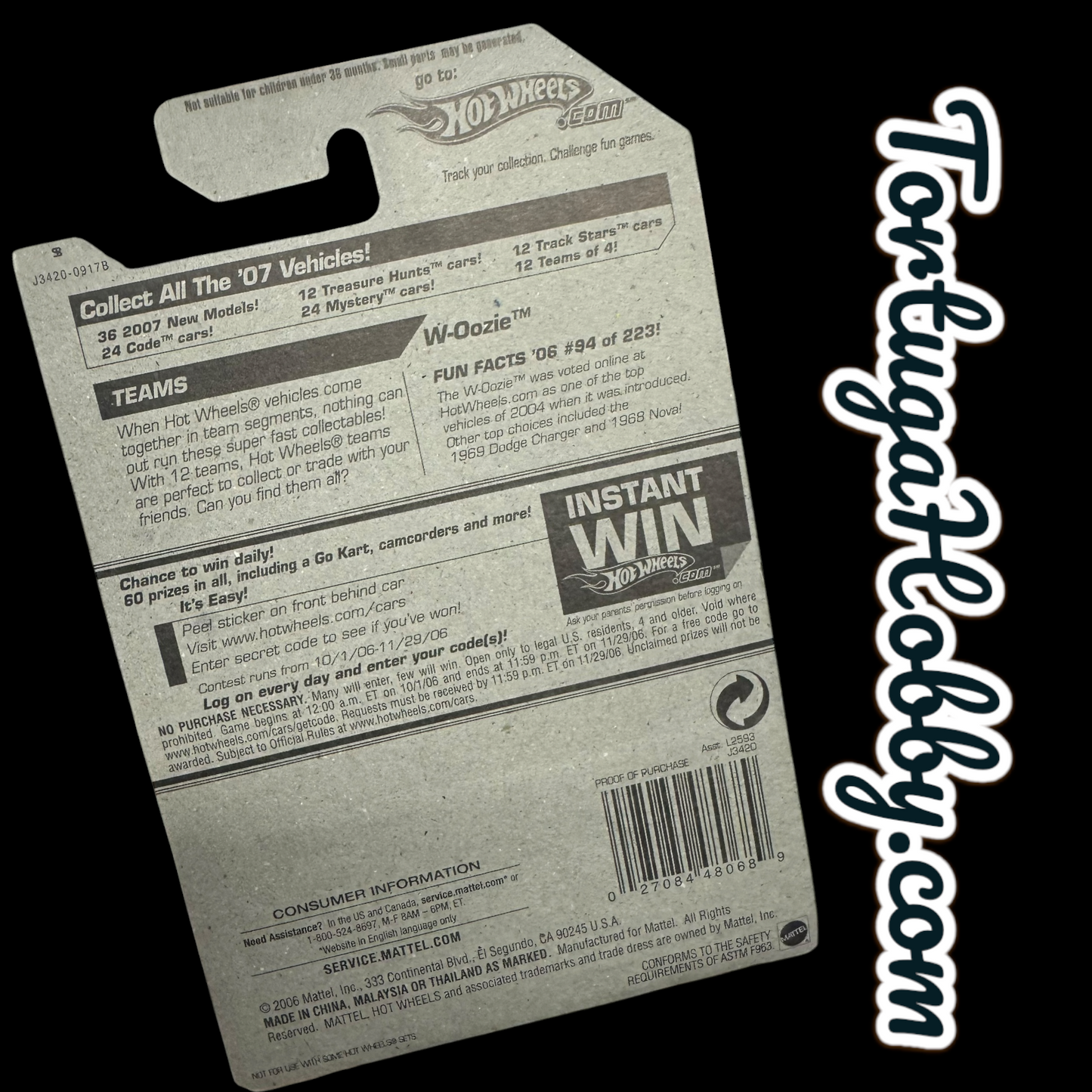 2006 - Hot Wheels Mainline - Highway Horrors Motorcycle