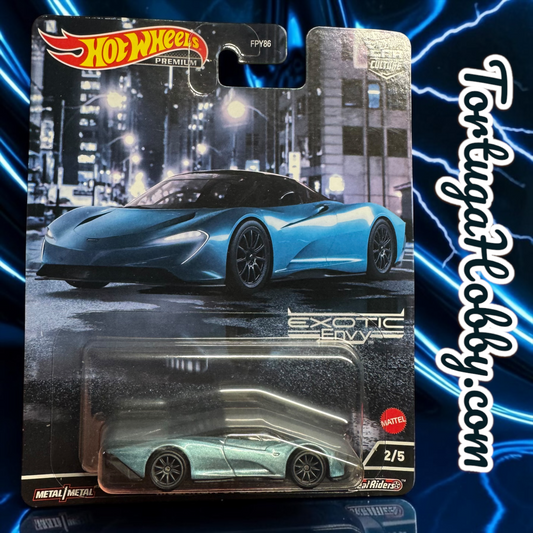 2021 - Hot Wheels - Car Culture - Exotic Envy - McLaren Speedtail