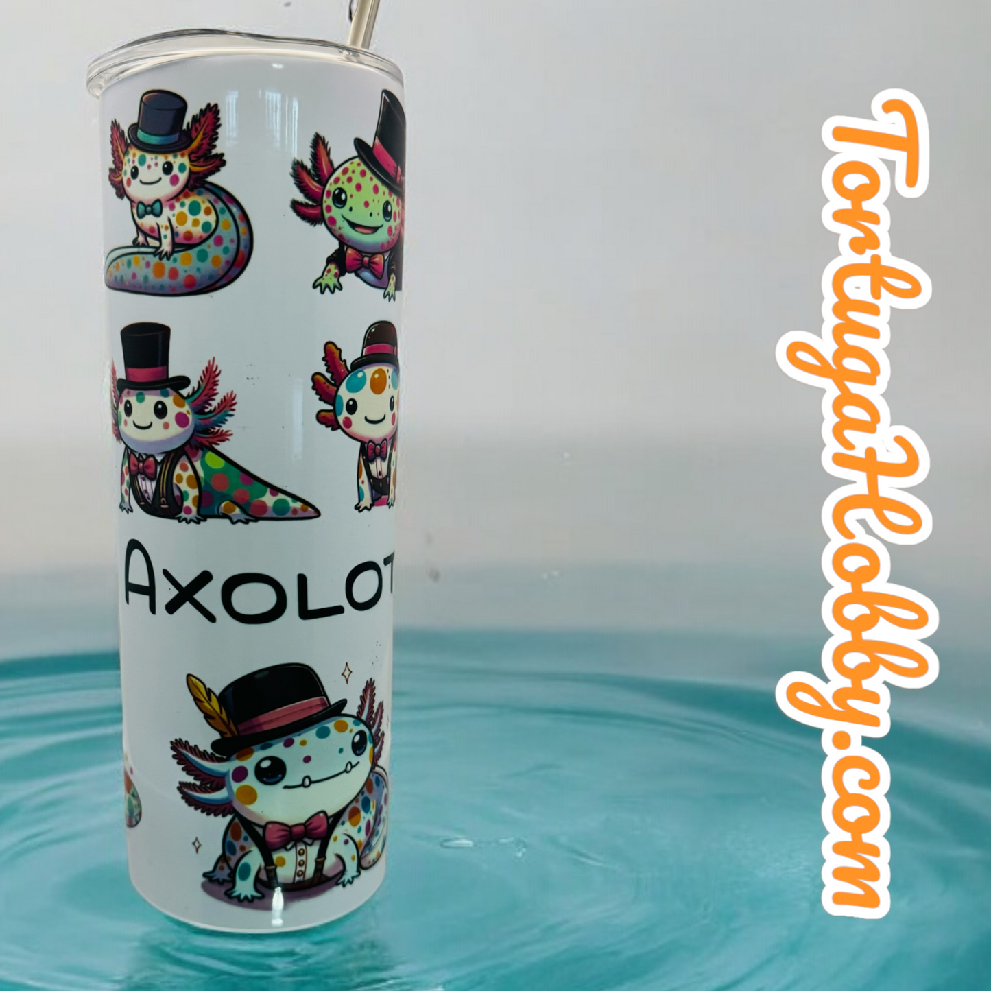 Tumbler’s - Axolotl Collection - Thin Stainless Steel 20oz Tumbler