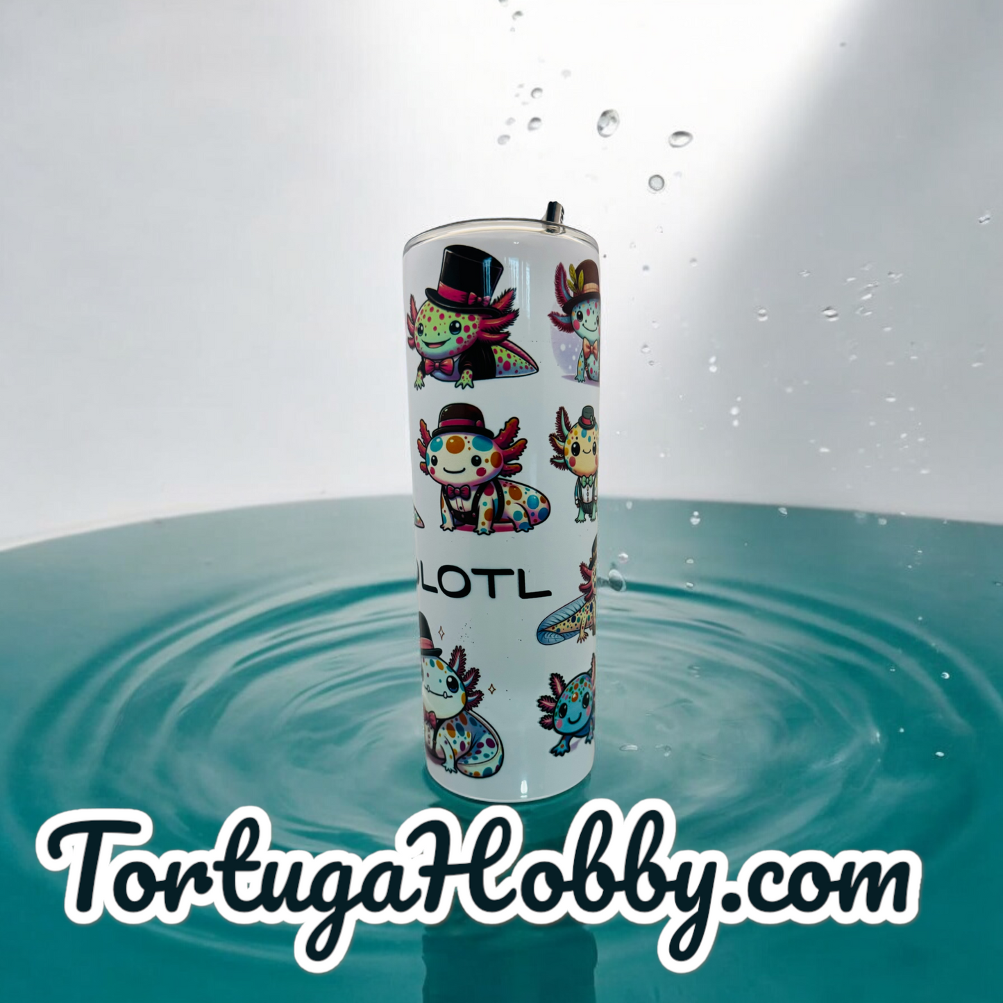 Tumbler’s - Axolotl Collection - Thin Stainless Steel 20oz Tumbler