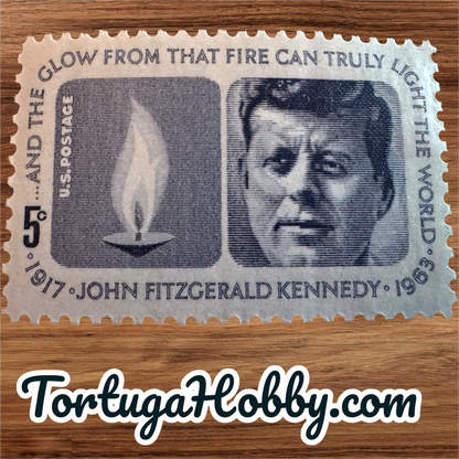 1964 - John F. Kennedy - US #1246 - 5 Cent Stamp -  Includes 7 Stamps.