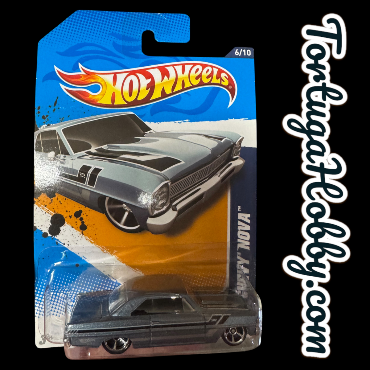 2012 - Hot Wheels - Mainline - Muscle Mania 2012 - 1966 Chevy Nova