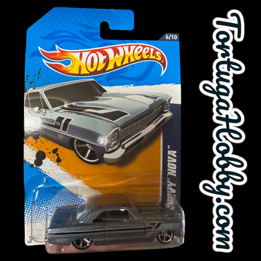 2012 - Hot Wheels - Mainline - Muscle Mania 2012 - 1966 Chevy Nova