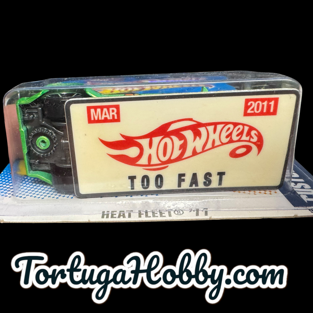 2011 - Hot Wheels - Mainline - Heet Fleet - Customized Chevy 3500
