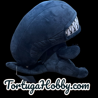Alien Xenomorph Plush Toy, Cute Sci-Fi Stuffed Alien, Soft Xenomorph Plushie 10"