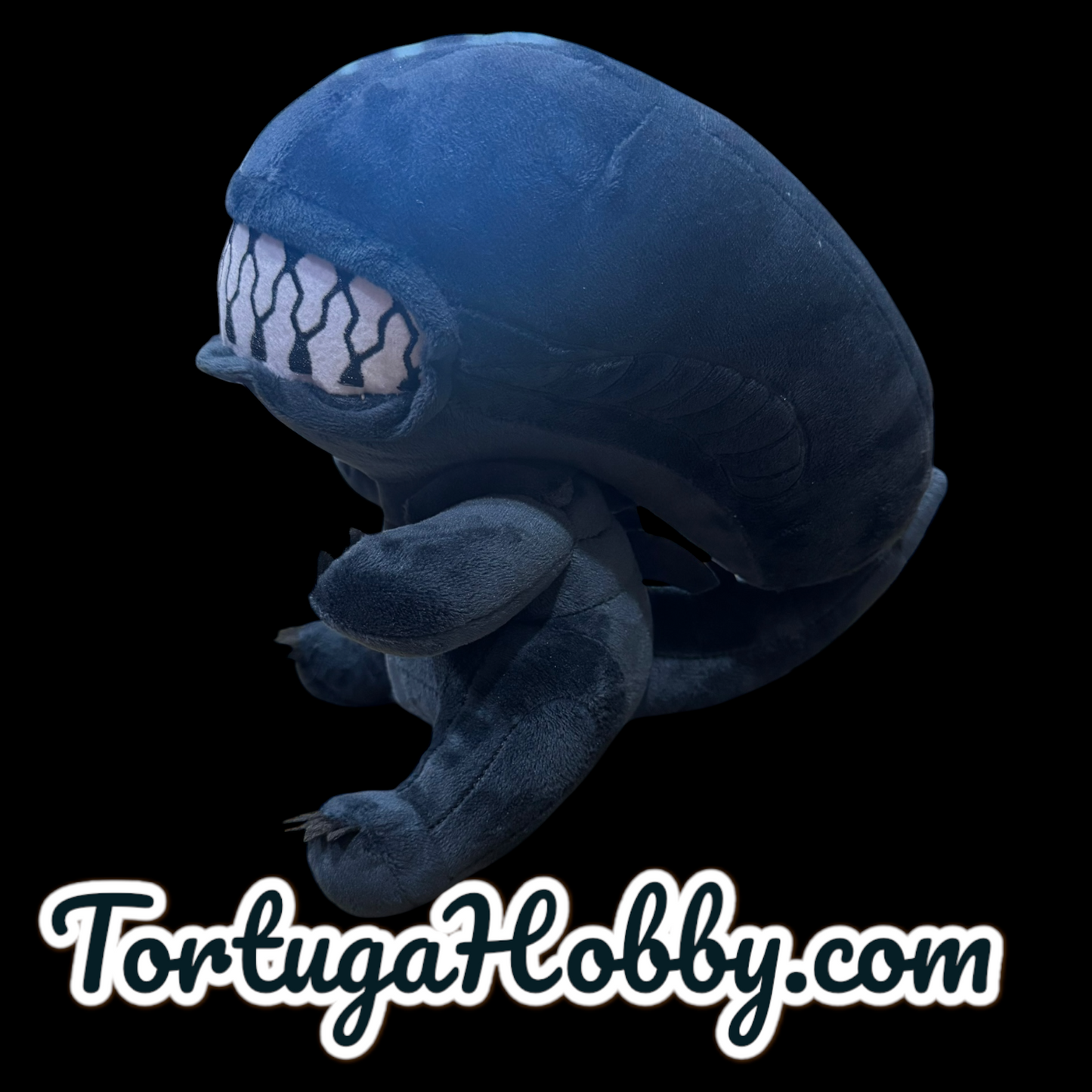 Alien Xenomorph Plush Toy, Cute Sci-Fi Stuffed Alien, Soft Xenomorph Plushie 10"