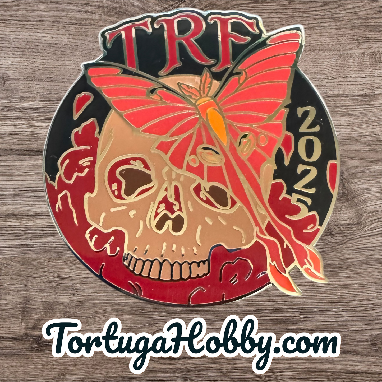 2025 - Texas Renaissance Festival Pin - Dark Moth