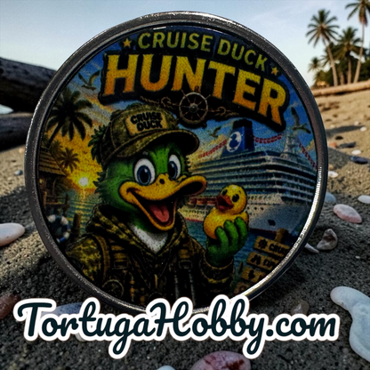 16/10pc Cruise Ducks Hunter Kit - Tiny Cruise Ducks for Hiding w/Tin for Ones You Find