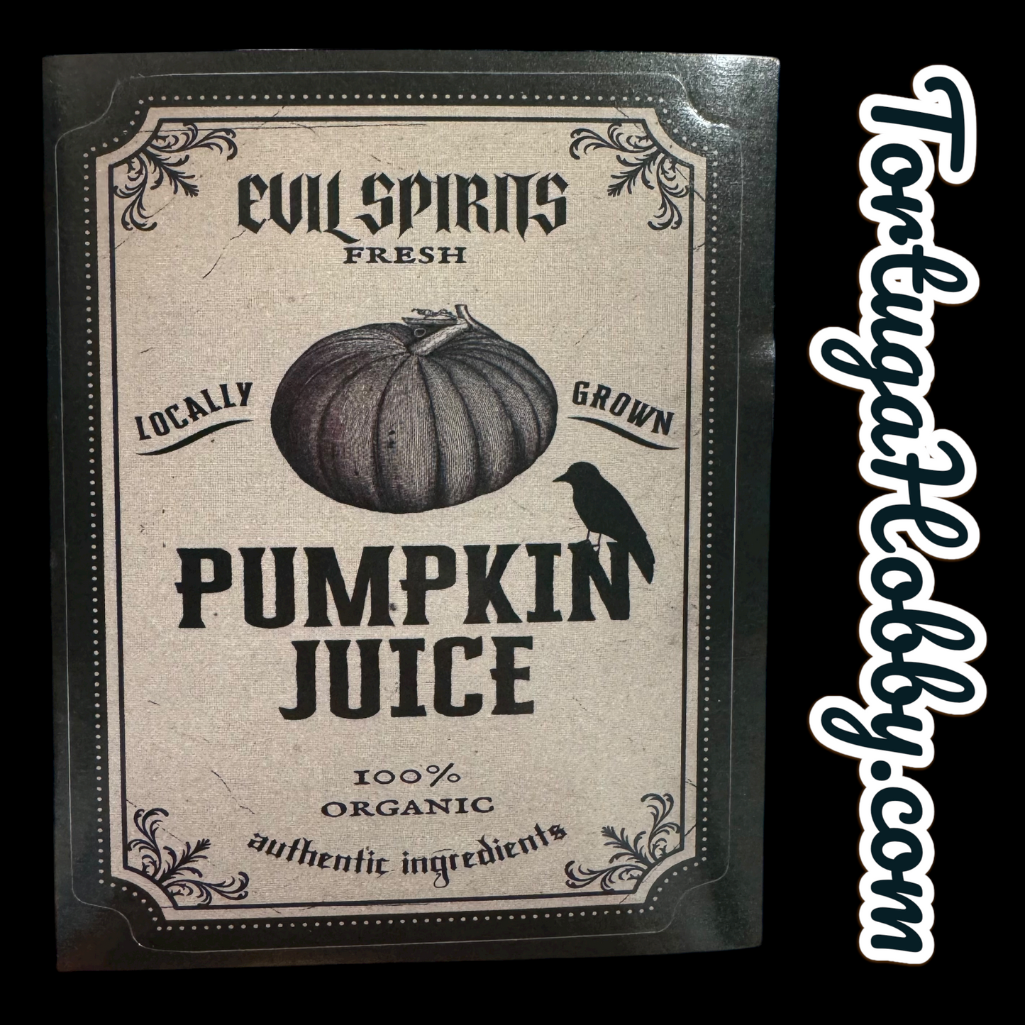 Wicked Spirits Bottle Label Stickers - Create Fun Bottles or Decorate Anything