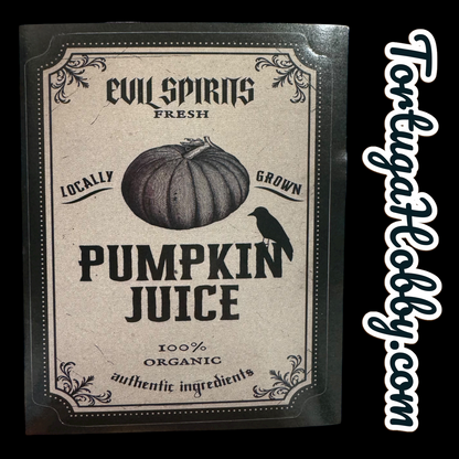 Wicked Spirits Bottle Label Stickers - Create Fun Bottles or Decorate Anything