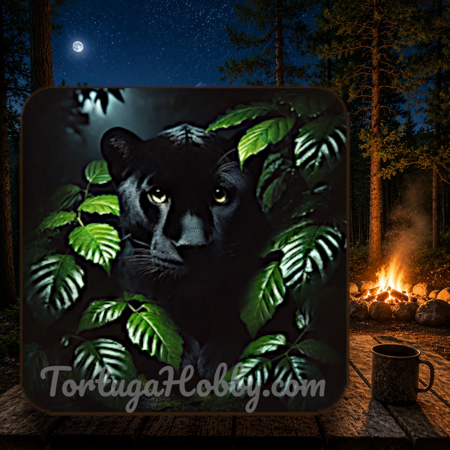 Night Hunters Drink Coasters