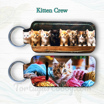 Lip Balm Holder | Lipstick & Chapstick Keychain | Kiss Keeper™ Collection