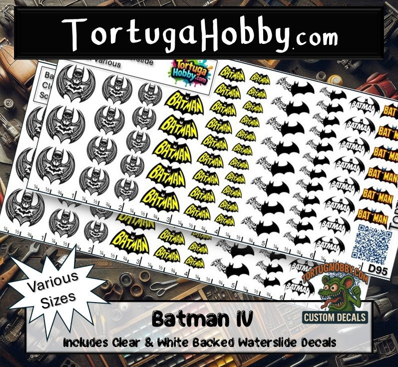 Batman IV - Great for Models, Derby or Other Projects