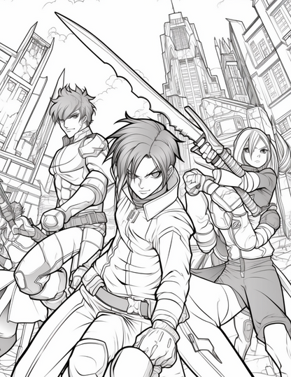 Manga Warriors - Book 1 (Digital)