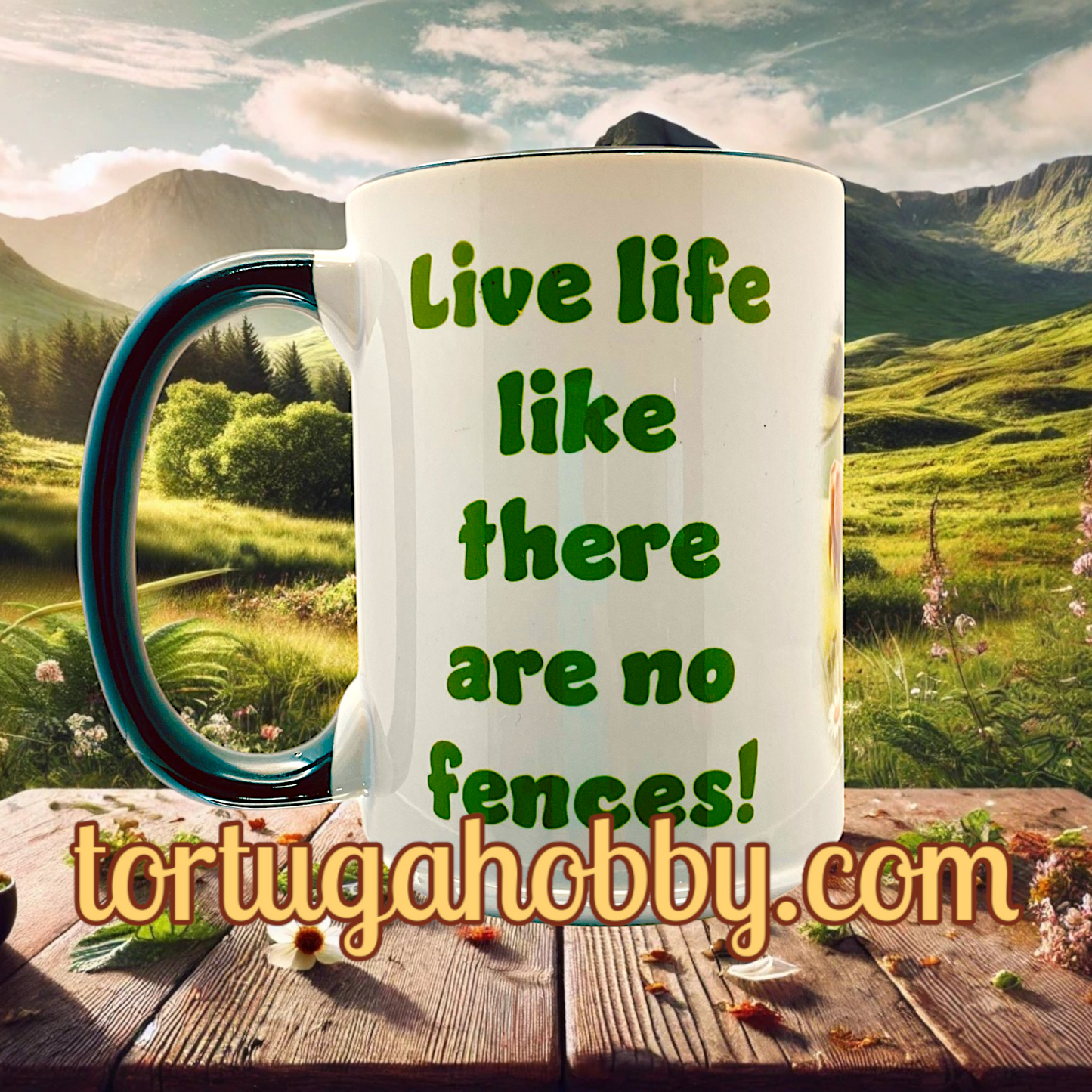 Mugs - No Fences Mug