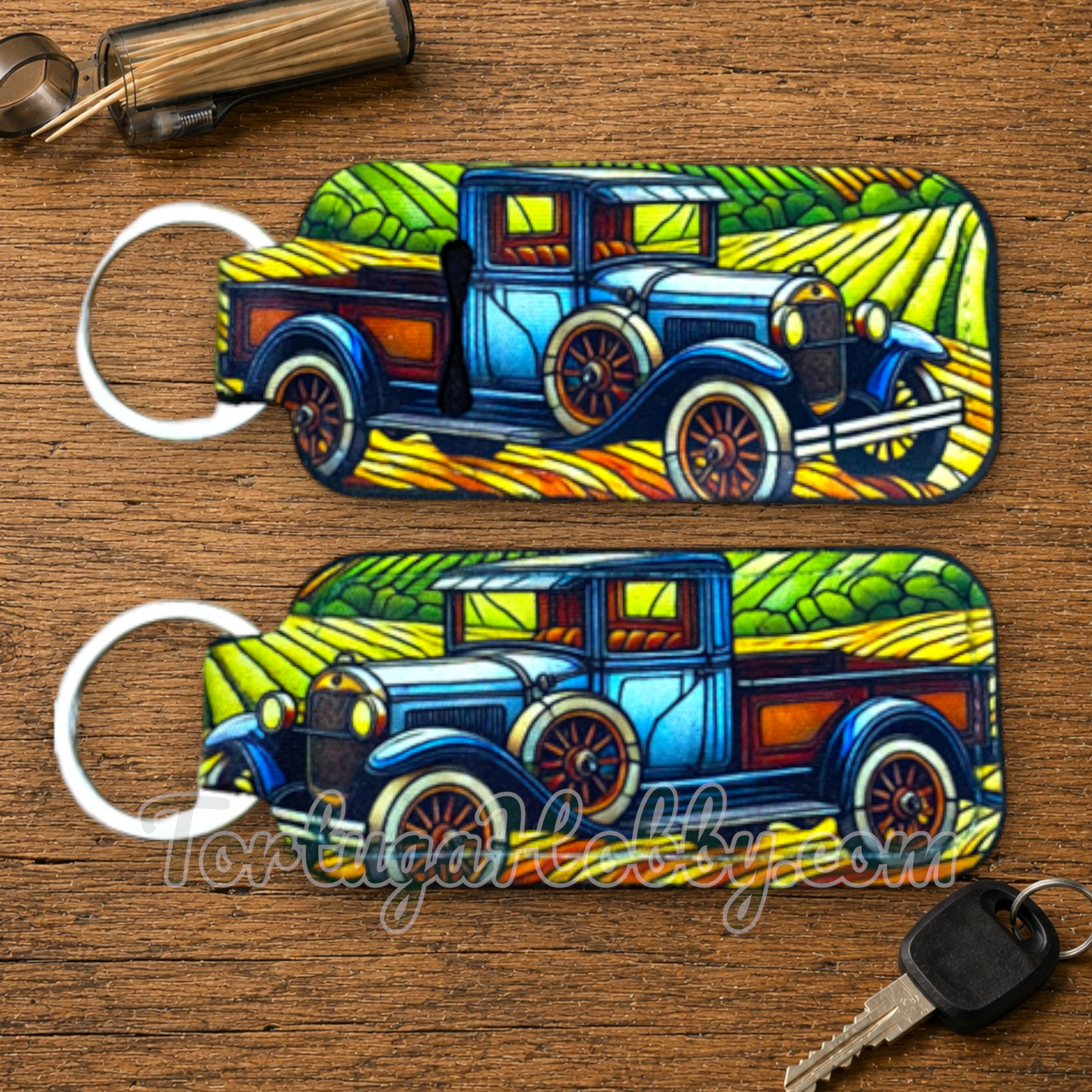 Toothpick Buddys™ Keychain Toothpick Holder | Portable Toothpick Cases
