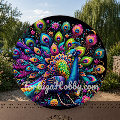 Peacock Drink Coasters