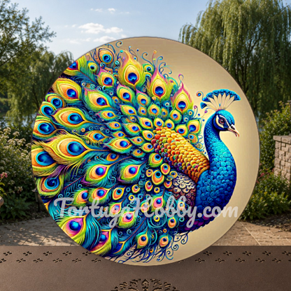 Peacock Drink Coasters