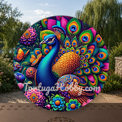 Peacock Drink Coasters
