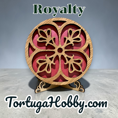 Cut Out Wood Coasters