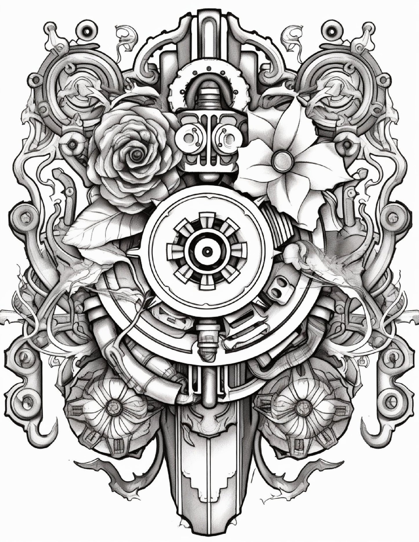 Steampunk Dreams - A Coloring Adventure (Digital)