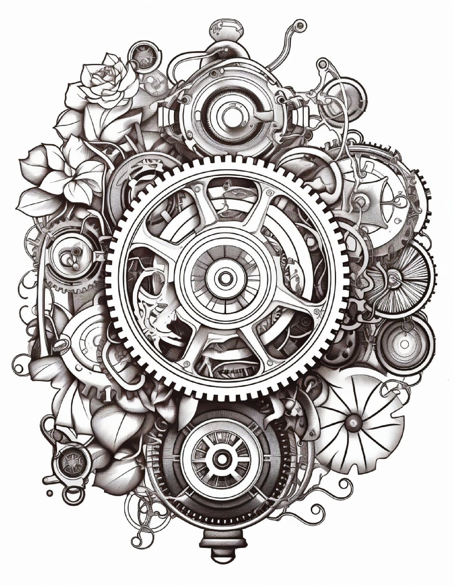 Steampunk Dreams - A Coloring Adventure (Digital)