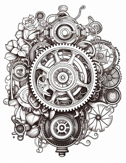 Steampunk Dreams - A Coloring Adventure (Digital)