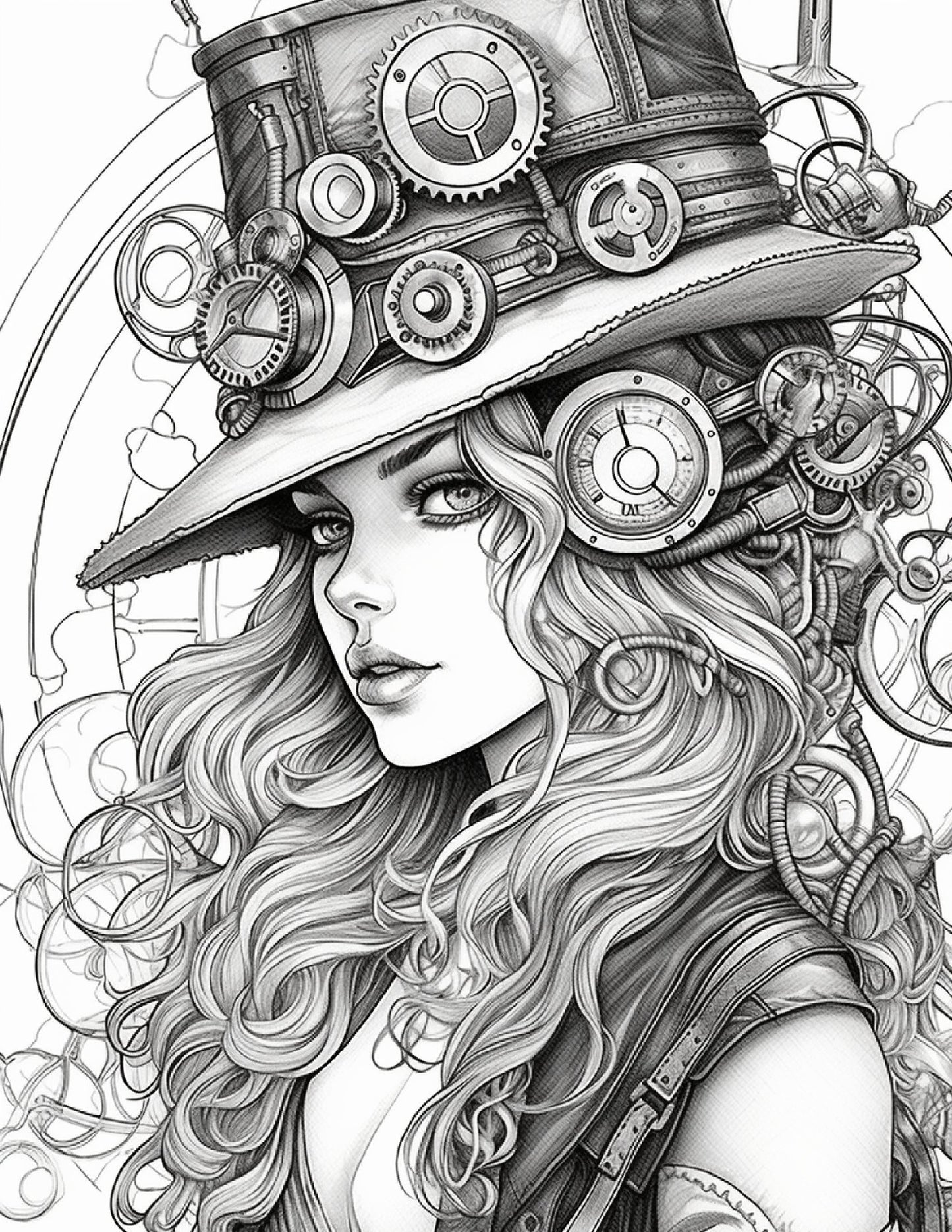 Steampunk Dreams - A Coloring Adventure (Digital)