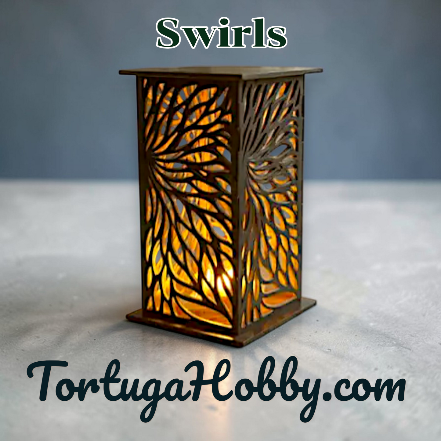 Wooden Candle Lantern