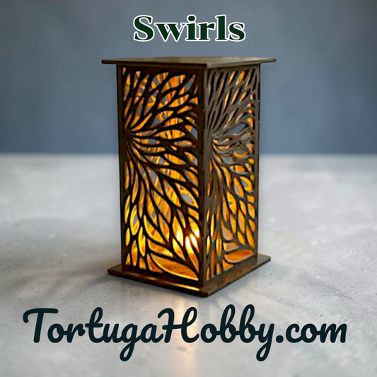 Wooden Candle Lantern