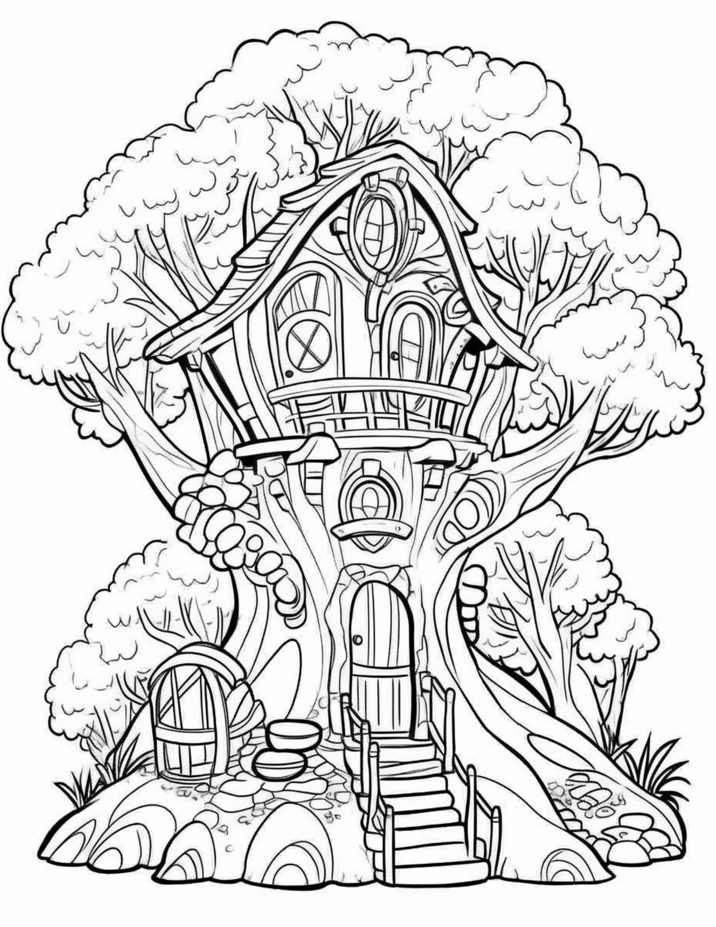 Coloring Book - Distant Fantasy Lands Coloring Book