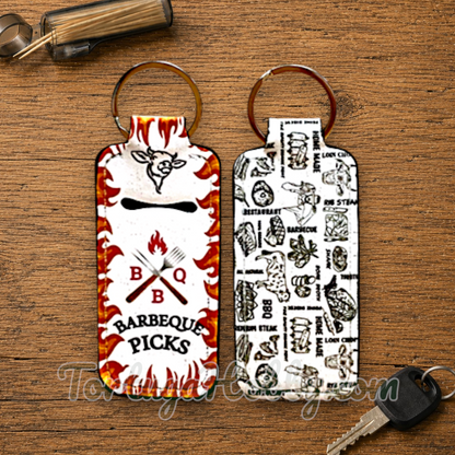 Toothpick Buddys™ Keychain Toothpick Holder | Portable Toothpick Cases
