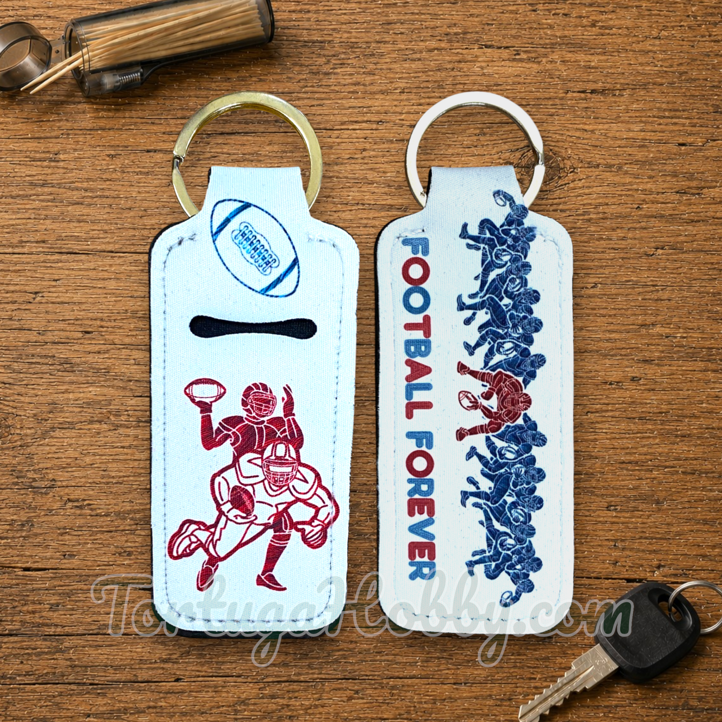 Toothpick Buddys™ Keychain Toothpick Holder | Portable Toothpick Cases