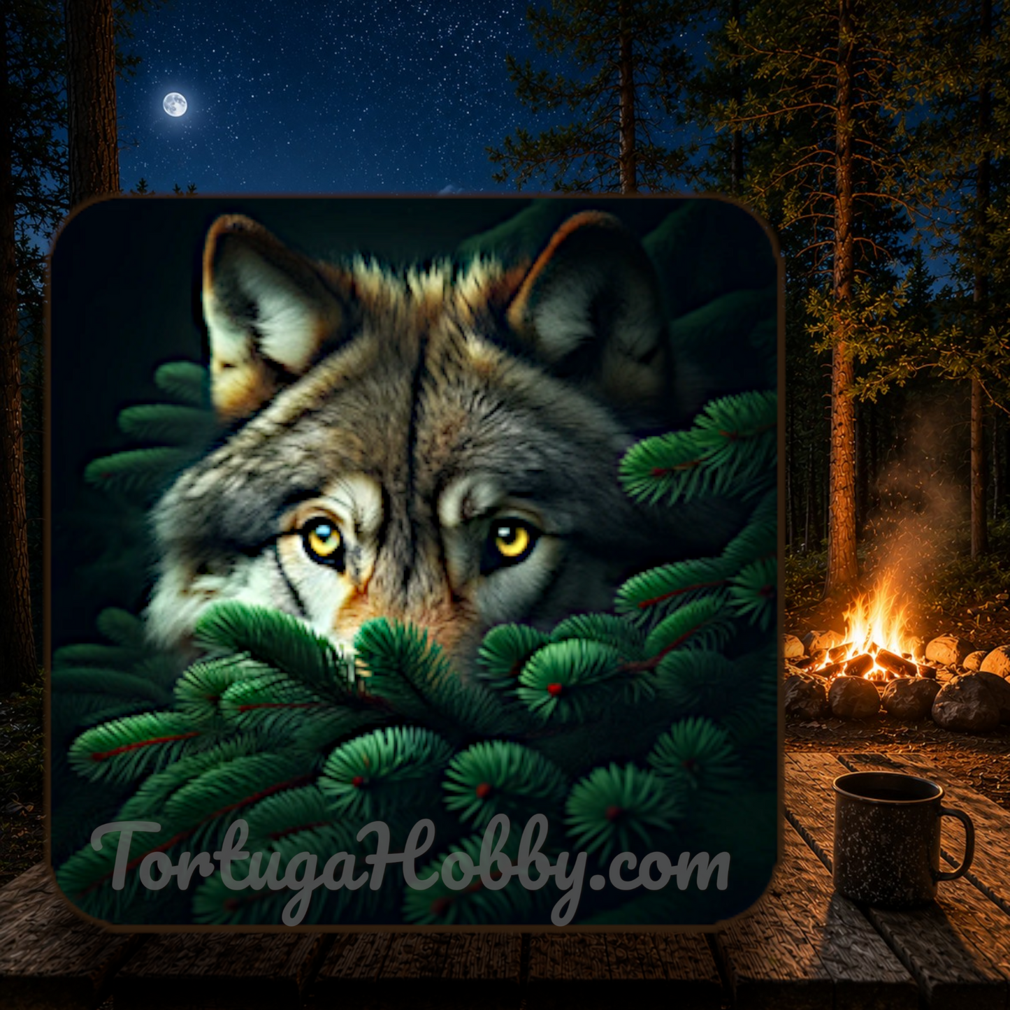 Night Hunters Drink Coasters