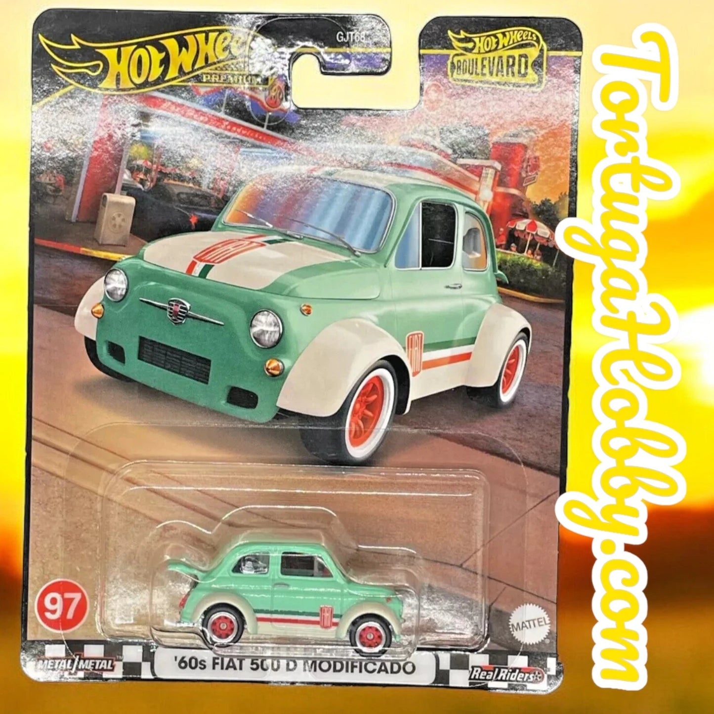 2024 - Hot Wheels Boulevard - 60s Fiat 500 D Modificado #97