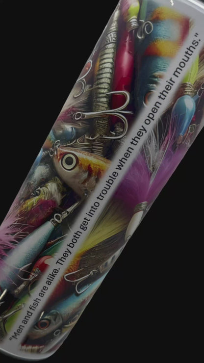 Fisherman’s Lure - 20oz Artisan Tumbler